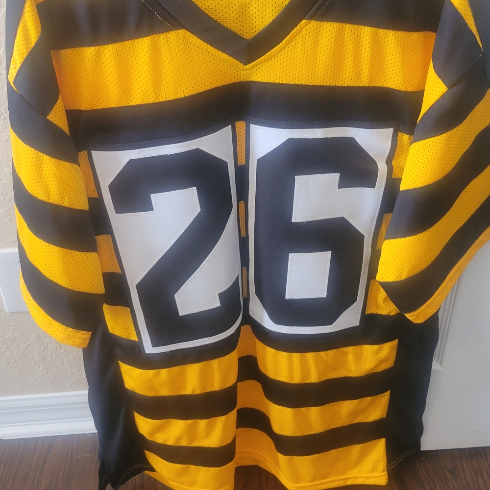 Pittsburgh Steelers Signed Bumblee Stitched XL Jersey Bell 26 JSA